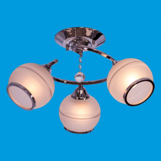 ЭкономСвет.Люстра модерн 7190 / 3CR WT - Интернет-магазин бытовой техники, вентиляции, гигиенического оборудования Энерготехника, Екатеринбург