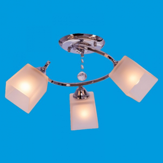 ЭкономСвет.Люстра модерн 7198 / 3CR + WT - Интернет-магазин бытовой техники, вентиляции, гигиенического оборудования Энерготехника, Екатеринбург