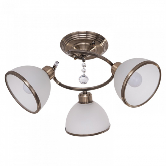 Потолочный светильник ЭкономСвет 7199/3AB WT - Интернет-магазин бытовой техники, вентиляции, гигиенического оборудования Энерготехника, Екатеринбург