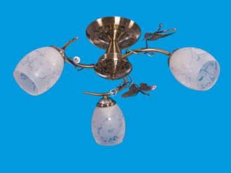 ЭкономСвет.Люстра 720LM / 3AB WT - Интернет-магазин бытовой техники, вентиляции, гигиенического оборудования Энерготехника, Екатеринбург