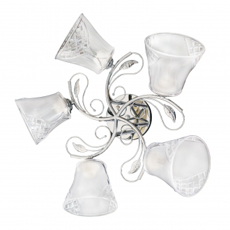 Потолочный светильник ЭкономСвет 10103/5CR CL - Интернет-магазин бытовой техники, вентиляции, гигиенического оборудования Энерготехника, Екатеринбург