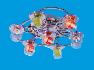 ЭкономСвет.Галогенновый светильник   7323 / 7CR RC WTBLLED - Интернет-магазин бытовой техники, вентиляции, гигиенического оборудования Энерготехника, Екатеринбург