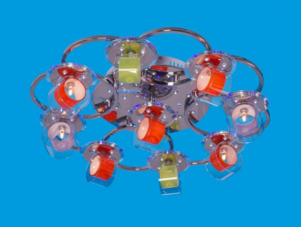 ЭкономСвет.Галогенновый светильник    7323 / 9CR RC WTBLLED - Интернет-магазин бытовой техники, вентиляции, гигиенического оборудования Энерготехника, Екатеринбург