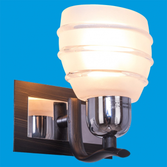 ЭкономСвет.Спот настенный 75904 / 1wCH + WENGUE FR - Интернет-магазин бытовой техники, вентиляции, гигиенического оборудования Энерготехника, Екатеринбург