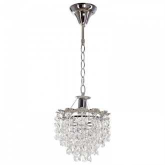 Люстра с хрусталем ЭкономСвет 2825/1CR+WT - Интернет-магазин бытовой техники, вентиляции, гигиенического оборудования Энерготехника, Екатеринбург