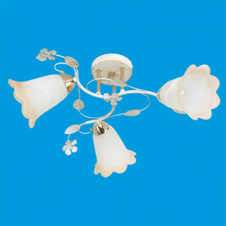 ЭкономСвет.Светильник эконом 7838 / 3FGD + WT WT + BR - Интернет-магазин бытовой техники, вентиляции, гигиенического оборудования Энерготехника, Екатеринбург