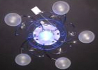 ЭкономСвет.Галогенновый светильник 7838 / 6CR RC RBLLED - Интернет-магазин бытовой техники, вентиляции, гигиенического оборудования Энерготехника, Екатеринбург