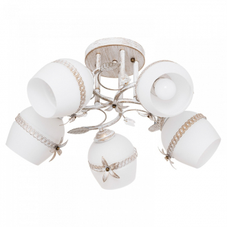 ЭкономСвет Светильник 7866/5WG WT+WG - Интернет-магазин бытовой техники, вентиляции, гигиенического оборудования Энерготехника, Екатеринбург