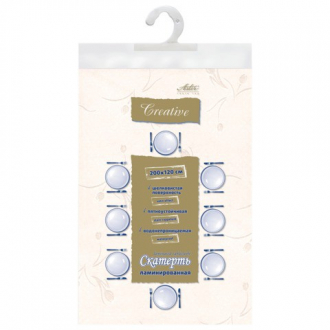 ASTER Скатерть бумажная ламинированная "Creative", 120х200, белая, эффект шелка, Бельгия - Интернет-магазин бытовой техники, вентиляции, гигиенического оборудования Энерготехника, Екатеринбург