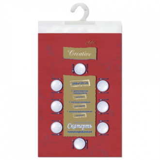 ASTER Скатерть бумажная ламинированная "Creative", 120х200, бордовая, эффект шелка, Бельгия, 79125 - Интернет-магазин бытовой техники, вентиляции, гигиенического оборудования Энерготехника, Екатеринбург