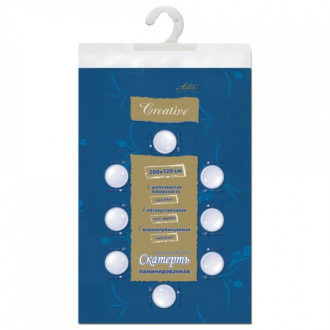 ASTER Скатерть бумажная ламинированная "Creative", 120х200, синяя, эффект шелка, Бельгия, 79156 - Интернет-магазин бытовой техники, вентиляции, гигиенического оборудования Энерготехника, Екатеринбург