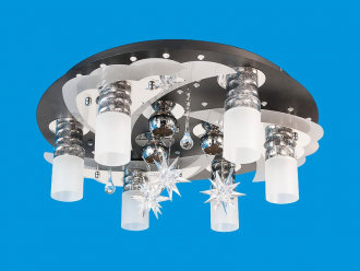 Эконом Свет Космос 8121 / 6 + 3BK + CR RC WTLED - Интернет-магазин бытовой техники, вентиляции, гигиенического оборудования Энерготехника, Екатеринбург