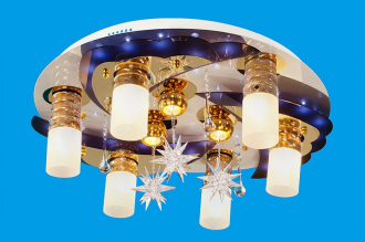 ЭкономСвет.Космос 8121 / 6 + 3WT + GD RC WTLED - Интернет-магазин бытовой техники, вентиляции, гигиенического оборудования Энерготехника, Екатеринбург