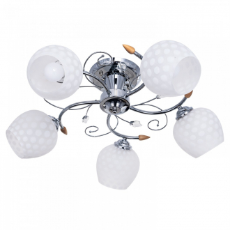 Потолочный светильник ЭкономСвет 817EM/5CR WT - Интернет-магазин бытовой техники, вентиляции, гигиенического оборудования Энерготехника, Екатеринбург