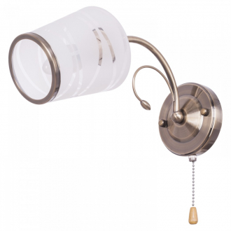 ЭкономСвет Светильник Настенный 82702B/1wAB WT - Интернет-магазин бытовой техники, вентиляции, гигиенического оборудования Энерготехника, Екатеринбург