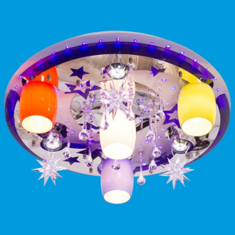 ЭкономСвет.Светильник космос  8310 / 4 + 3WT + CR MIX RC RBPLED - Интернет-магазин бытовой техники, вентиляции, гигиенического оборудования Энерготехника, Екатеринбург