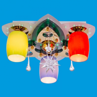 ЭкономСвет.Светильник космос  8314 / 3 + 1WT + GD MIX RC RDGNGDLED - Интернет-магазин бытовой техники, вентиляции, гигиенического оборудования Энерготехника, Екатеринбург