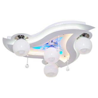 ЭкономСвет.Светильник космос  8437 / 4WT RC WT MIXLED - Интернет-магазин бытовой техники, вентиляции, гигиенического оборудования Энерготехника, Екатеринбург