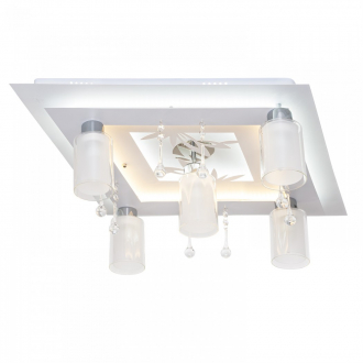 ЭкономСвет.Светильник космос 8442/5WT RC WT+CL YLWTLED - Интернет-магазин бытовой техники, вентиляции, гигиенического оборудования Энерготехника, Екатеринбург