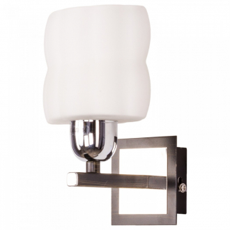 Настенный светильник  ЭкономСвет 85501/1wCH+WENGUE WT - Интернет-магазин бытовой техники, вентиляции, гигиенического оборудования Энерготехника, Екатеринбург