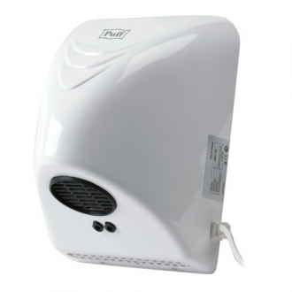 PUFF-8814 Сушилка для рук 800Вт время сушки 35 секунд пластик белая - Интернет-магазин бытовой техники, вентиляции, гигиенического оборудования Энерготехника, Екатеринбург