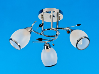 ЭкономСвет.Светильник эконом 88146 / 3CR WT - Интернет-магазин бытовой техники, вентиляции, гигиенического оборудования Энерготехника, Екатеринбург