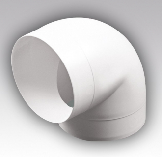 Эра Колено круглое 90 град. D=125 12,5 ККП - Интернет-магазин бытовой техники, вентиляции, гигиенического оборудования Энерготехника, Екатеринбург