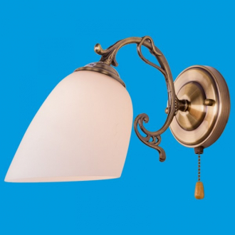 ЭкономСвет.Бра классика 8953 / 1wAB MK - Интернет-магазин бытовой техники, вентиляции, гигиенического оборудования Энерготехника, Екатеринбург