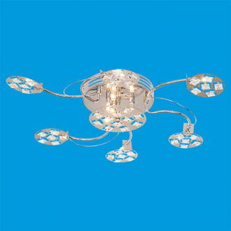 ЭкономСвет.Галогенновый светильник  8975 / 9CR RC - Интернет-магазин бытовой техники, вентиляции, гигиенического оборудования Энерготехника, Екатеринбург