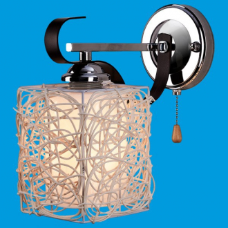 ЭкономСвет.Бра модерн 90158 / 1wCR + WENGE WT - Интернет-магазин бытовой техники, вентиляции, гигиенического оборудования Энерготехника, Екатеринбург