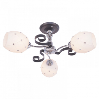 ЭкономСвет.Люстра 90206 / 3BK + CR MK - Интернет-магазин бытовой техники, вентиляции, гигиенического оборудования Энерготехника, Екатеринбург