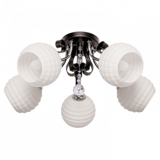 ЭкономСвет.Люстра модерн 90215/5CR+BK MK - Интернет-магазин бытовой техники, вентиляции, гигиенического оборудования Энерготехника, Екатеринбург