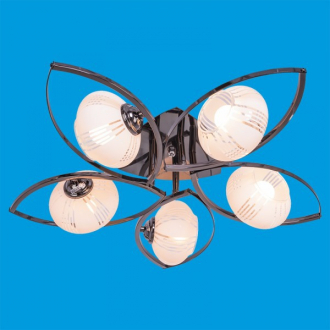 ЭкономСвет.Люстра модерн 90271 / 5SE + AN WT - Интернет-магазин бытовой техники, вентиляции, гигиенического оборудования Энерготехника, Екатеринбург