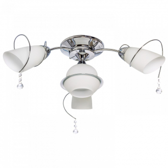 ЭкономСвет.Люстра модерн 9062/3+1CR MK - Интернет-магазин бытовой техники, вентиляции, гигиенического оборудования Энерготехника, Екатеринбург