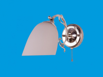 ЭкономСвет.Бра классика 9064 / 1wSL BK WT - Интернет-магазин бытовой техники, вентиляции, гигиенического оборудования Энерготехника, Екатеринбург