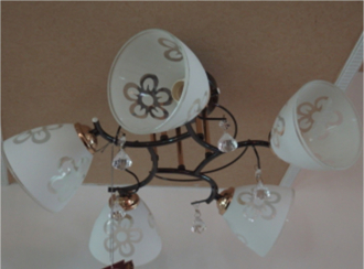 ЭкономСвет.Светильник эконом 91006 / 5ZZH + FGD WT - Интернет-магазин бытовой техники, вентиляции, гигиенического оборудования Энерготехника, Екатеринбург