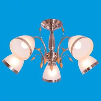 ЭкономСвет.Светильник эконом 91740 / 5SL WT - Интернет-магазин бытовой техники, вентиляции, гигиенического оборудования Энерготехника, Екатеринбург