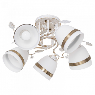 Потолочный светильник ЭкономСвет 9352/5WG WT+AB - Интернет-магазин бытовой техники, вентиляции, гигиенического оборудования Энерготехника, Екатеринбург