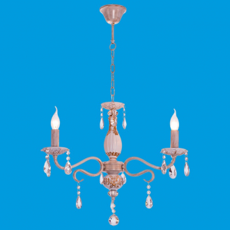 ЭкономСвет.Люстра потолочная классика с хрусталем 96550 / 3PAINTING - Интернет-магазин бытовой техники, вентиляции, гигиенического оборудования Энерготехника, Екатеринбург