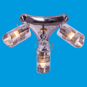 ЭкономСвет.Спот настенный 9818IH / 3 A CR CL - Интернет-магазин бытовой техники, вентиляции, гигиенического оборудования Энерготехника, Екатеринбург