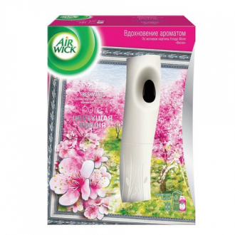AIRWICK Освежитель воздуха автоматический 250мл Pure диспенсер+сменный баллон "Цветущая вишня" - Интернет-магазин бытовой техники, вентиляции, гигиенического оборудования Энерготехника, Екатеринбург