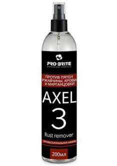 PRO BRITE AXEL-3. Rust Remover Средство против пятен ржавчины, марганцовки и крови 0.2л - Интернет-магазин бытовой техники, вентиляции, гигиенического оборудования Энерготехника, Екатеринбург