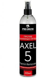 PRO BRITE AXEL-5. Tannin Remover Средство против пятен, содержащих растительные красители 0.2л - Интернет-магазин бытовой техники, вентиляции, гигиенического оборудования Энерготехника, Екатеринбург