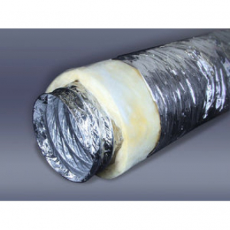 AirProff Воздуховод гибкий армированный, теплоизоляция 30мм, мет. пленка 70мкм,  AF 315-П изо - Интернет-магазин бытовой техники, вентиляции, гигиенического оборудования Энерготехника, Екатеринбург