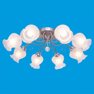 BenCrezo.Люстра потолочная классика B11030 / 8SN WT - Интернет-магазин бытовой техники, вентиляции, гигиенического оборудования Энерготехника, Екатеринбург