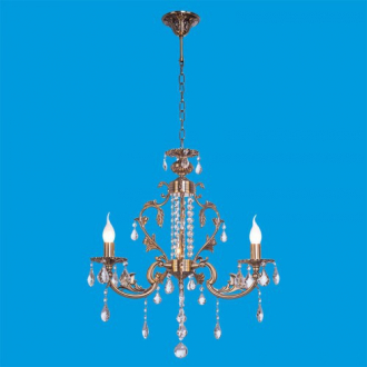 BenCrezo.Люстра потолочная классика с хрусталем B11038 / 3AB - Интернет-магазин бытовой техники, вентиляции, гигиенического оборудования Энерготехника, Екатеринбург