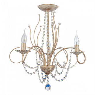 BenCrezo.Люстра потолочная классика с хрусталем B11042 / 3FGD WT - Интернет-магазин бытовой техники, вентиляции, гигиенического оборудования Энерготехника, Екатеринбург