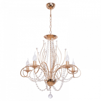 BenCrezo.Люстра потолочная классика с хрусталем B11042 / 5FGD WT - Интернет-магазин бытовой техники, вентиляции, гигиенического оборудования Энерготехника, Екатеринбург