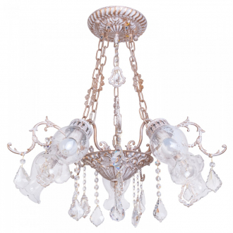 BenCrezo.Люстра потолочная классика с хрусталем B11046 / 5WG CL - Интернет-магазин бытовой техники, вентиляции, гигиенического оборудования Энерготехника, Екатеринбург