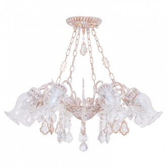 BenCrezo.Люстра потолочная классика с хрусталем B11046 / 8WG CL - Интернет-магазин бытовой техники, вентиляции, гигиенического оборудования Энерготехника, Екатеринбург